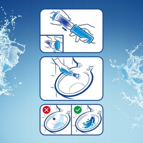 Duck Fresh Discs Blue - Żelowy Krążek Do Toalety 36ml + Aplikator