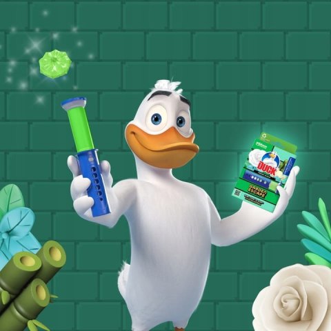 Duck Fresh Discs Garden Escape - Żelowy Krążek Do Toalety 36ml + Aplikator