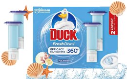 Duck Fresh Discs Marine - Żelowy Krążek Do Toalety 72ml (2 x 36ml)