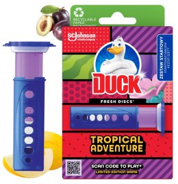Duck Fresh Discs Tropical Adventure - Żelowy Krążek Do Toalety 36ml + Aplikator