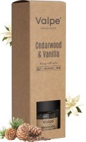 VALPE Dyfuzor Zapachowy Z Patyczkami DRZEWO CEDROWE - WANILIA 50 ml dz50-81